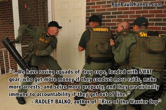 Troops Protect Government Drug Dealing